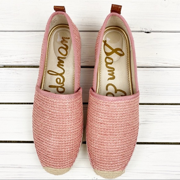 NEW Sam Edelman Khloe Rafia Espadrille Flats - Picture 2 of 9